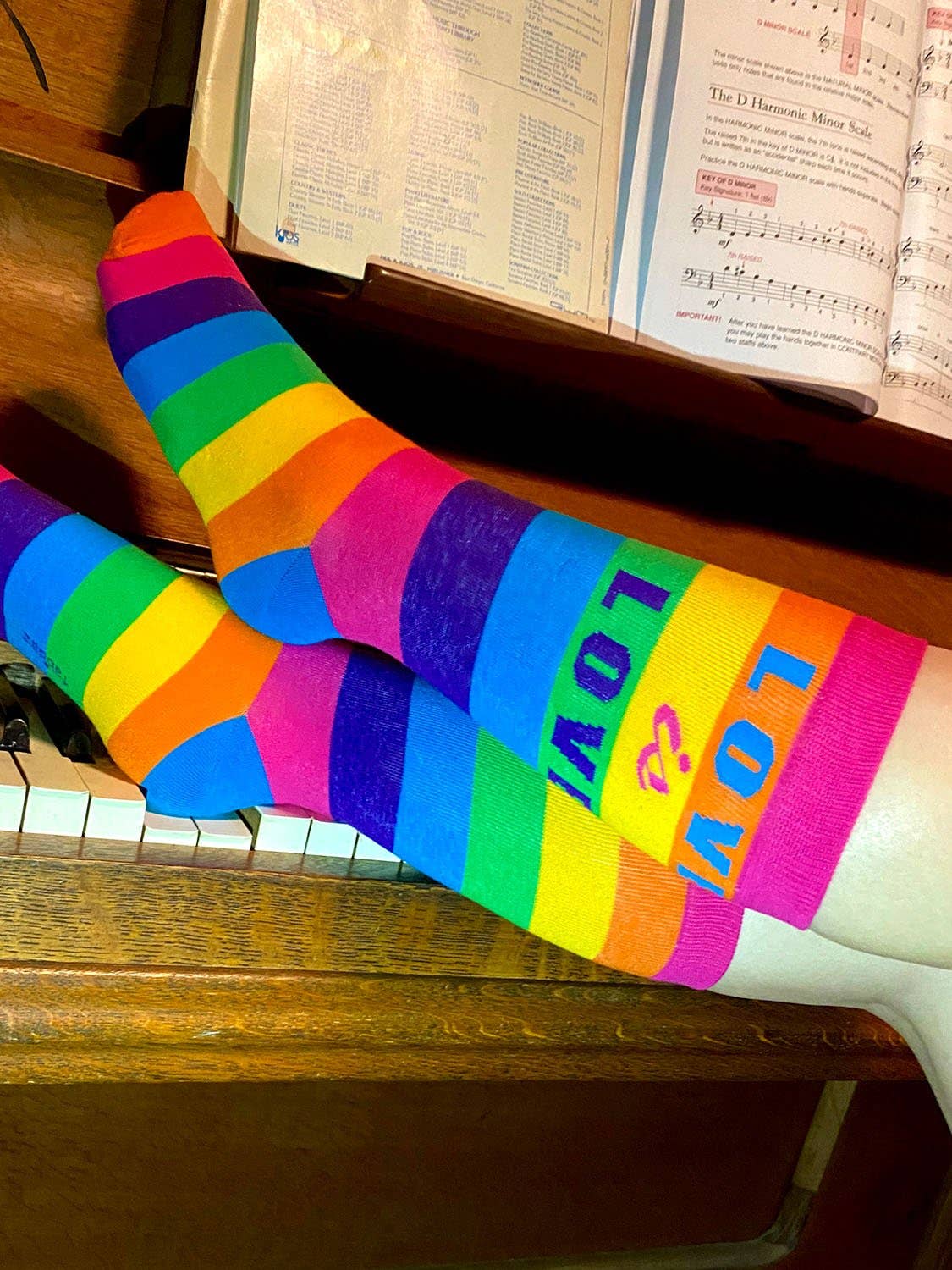 LOVE is LOVE Women's Crew Socks