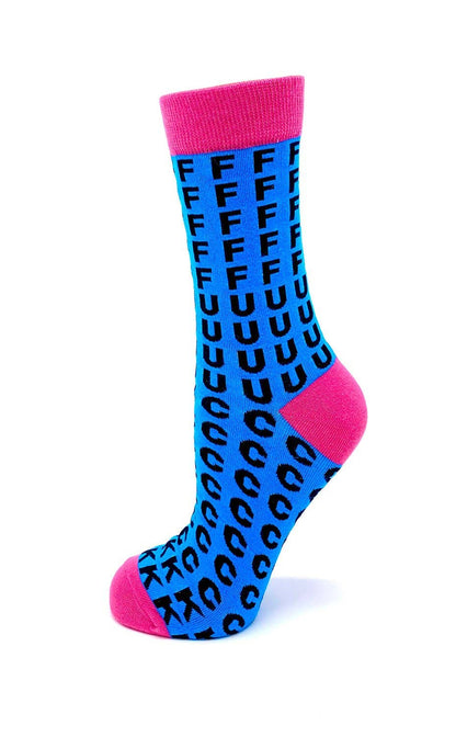 FFFFFFUUUUCCCCCKKK Women's Crew Socks