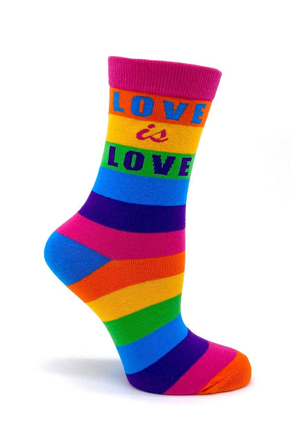 LOVE is LOVE Women's Crew Socks