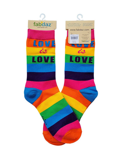 LOVE is LOVE Women's Crew Socks