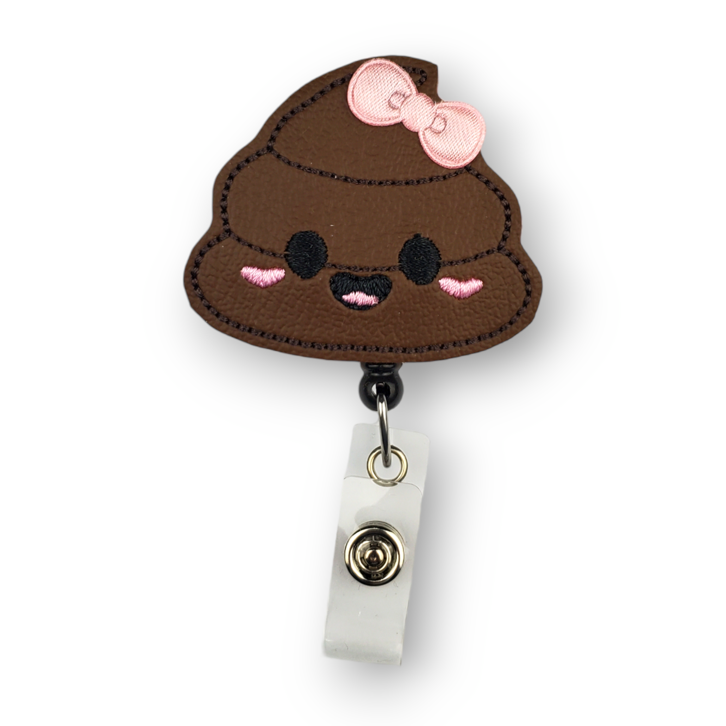 Poop Emoji Badge Pal