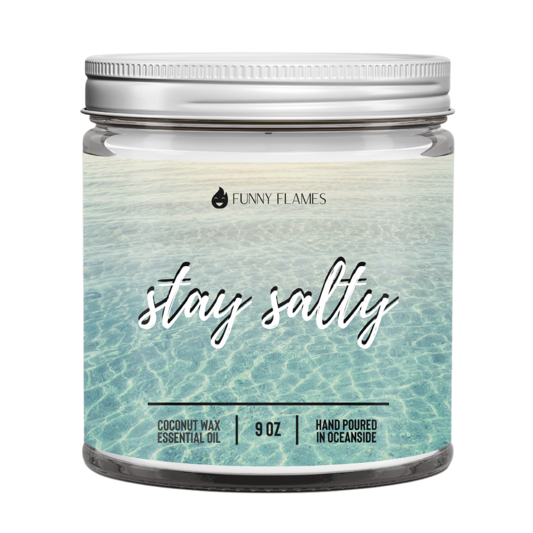 Stay Salty- 9 oz Candle