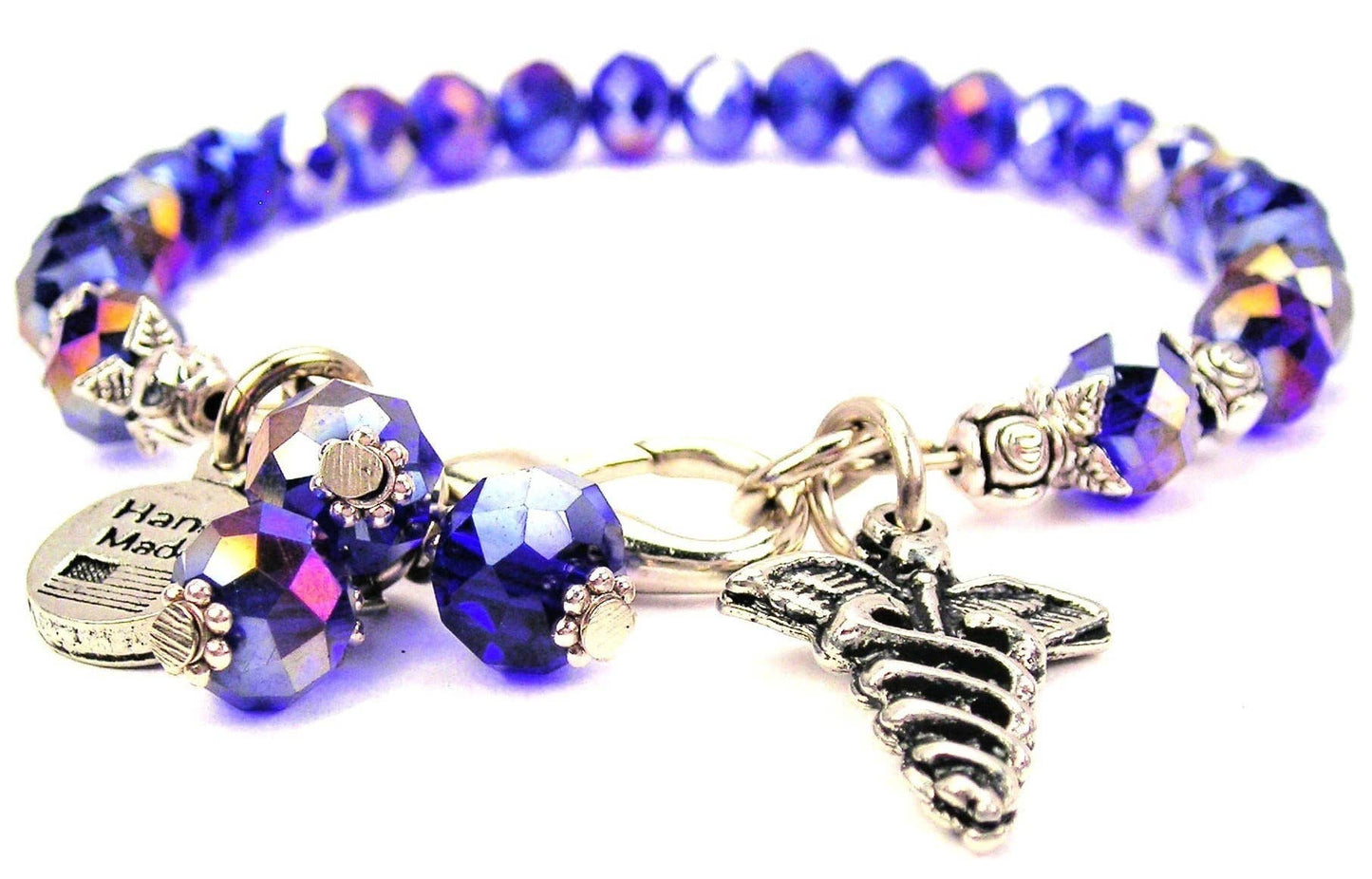 Aqua Medical charm bracelet