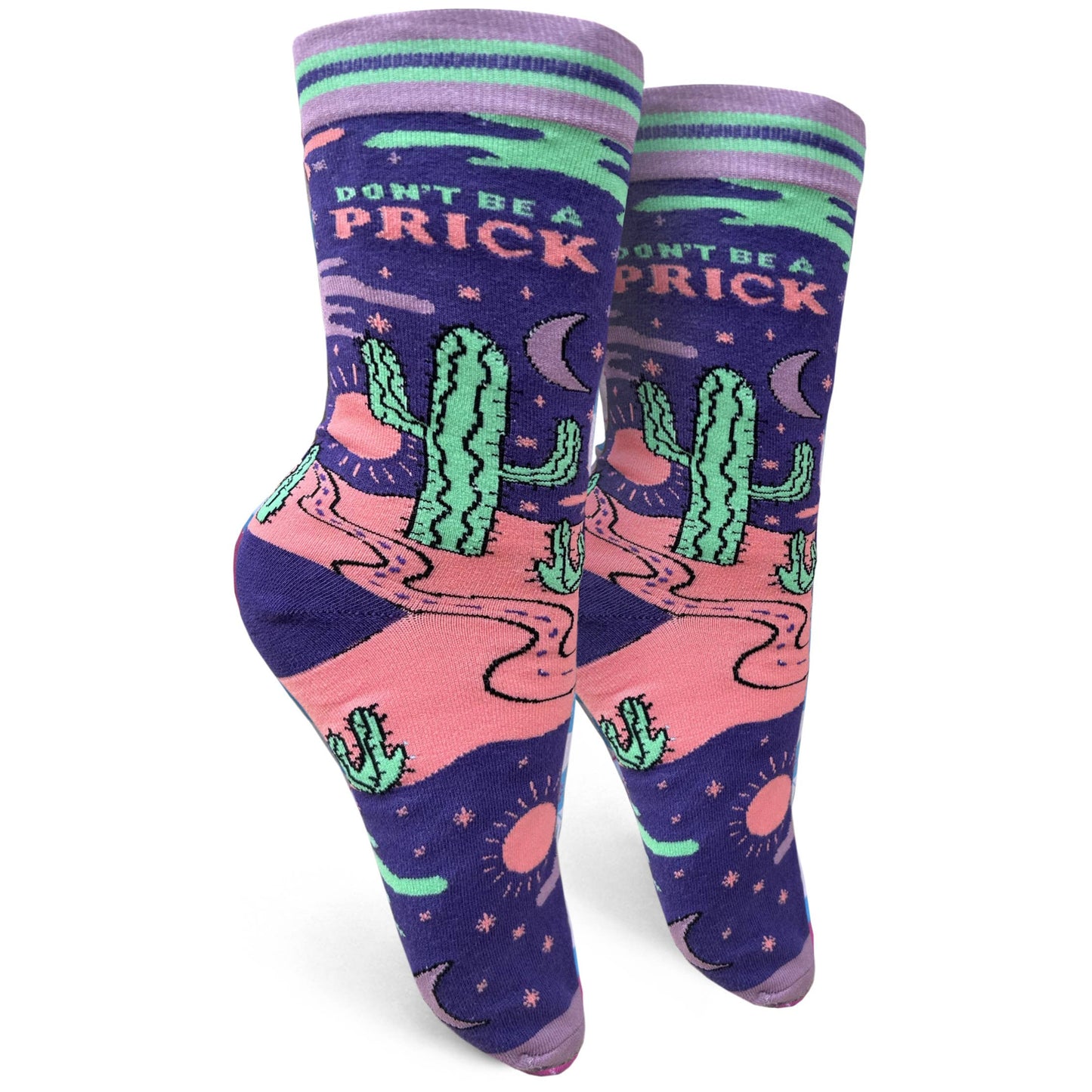 Don't be a Prick Women's Crew Socks