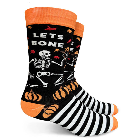 Let's Bone Men's Crew Socks