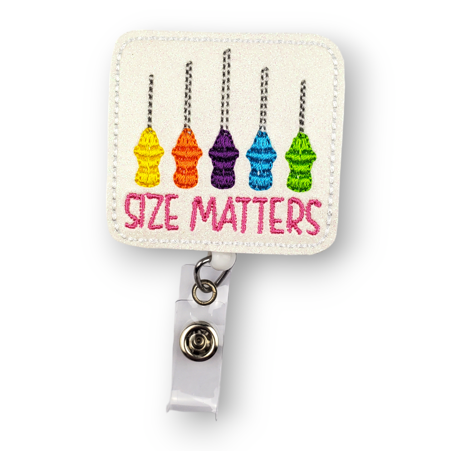 Size Matters Badge Pal