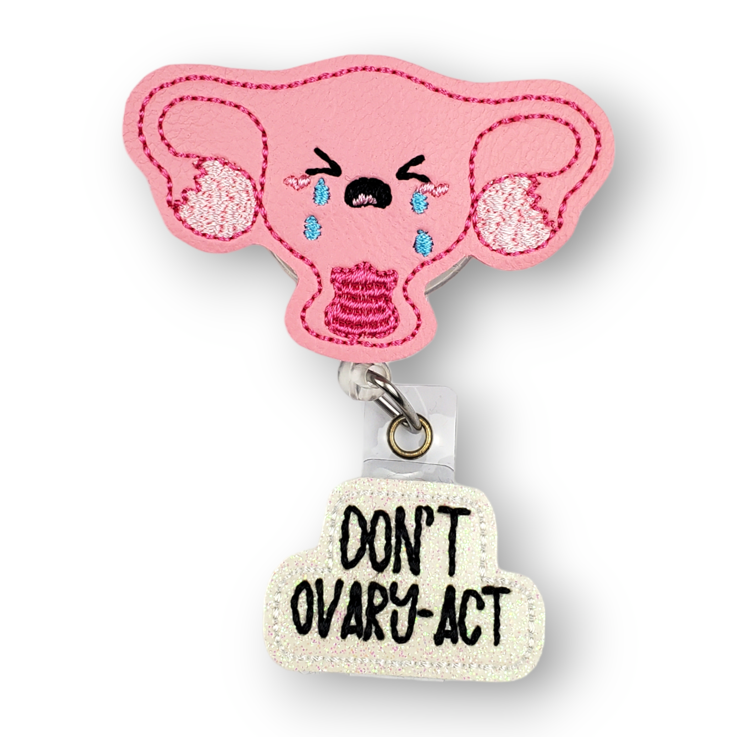 Don't Ovary-Act Badge Pal Set